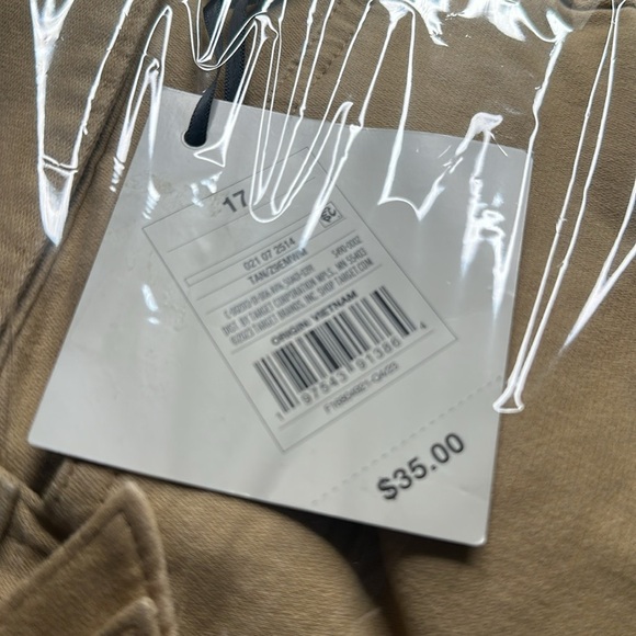 Ava & Viv High-Rise Wide Leg Cargo Pants Tan Women Plus Sizes choose your size👇 - Picture 9 of 9